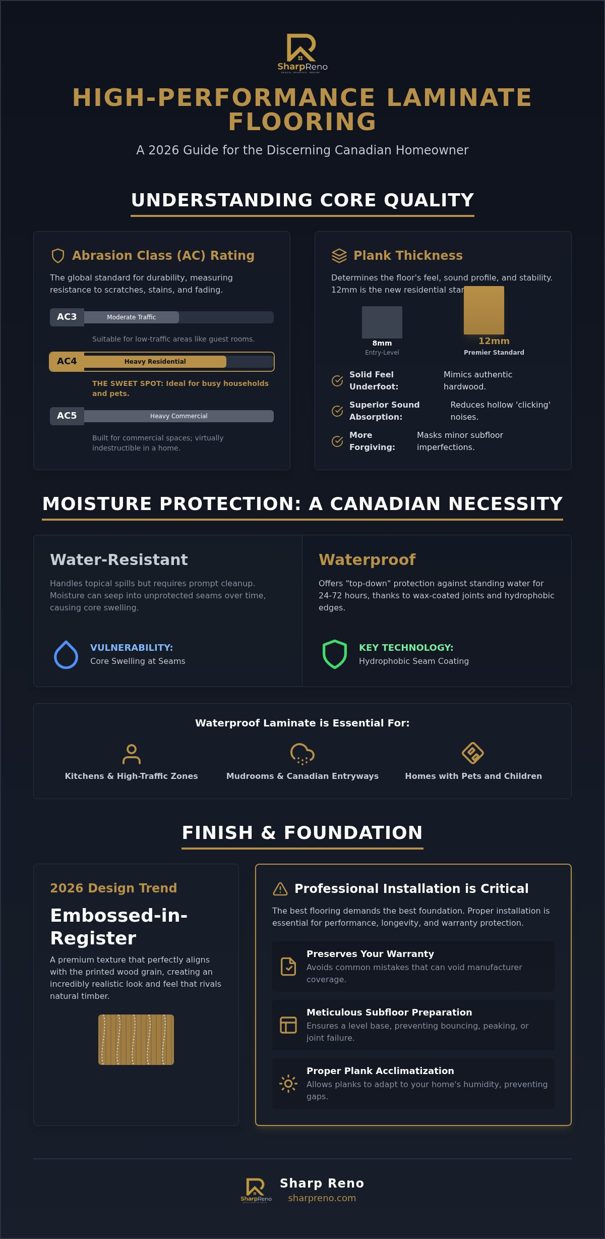 Best Laminate Flooring for Canadian Homes: 2026 Guide